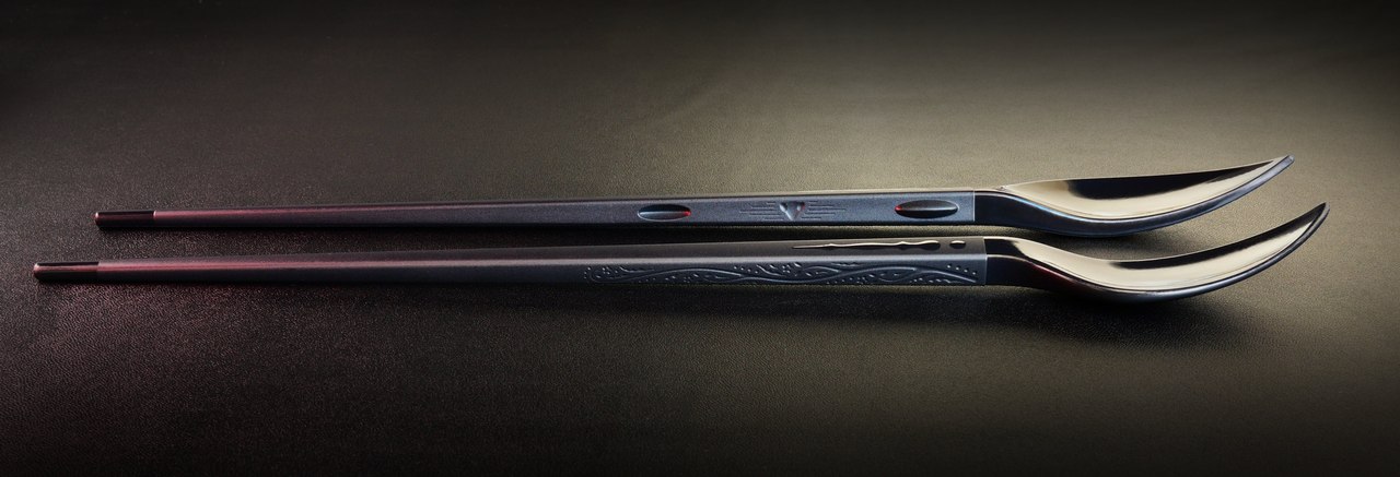 Mantis Chopsticks side view